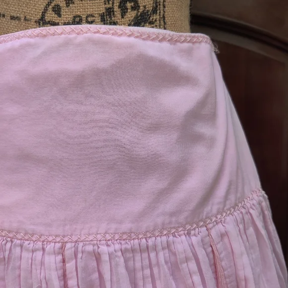 Delicate Pink Crepe Ballet Skirt Elie Tahari - Picture 8 of 9